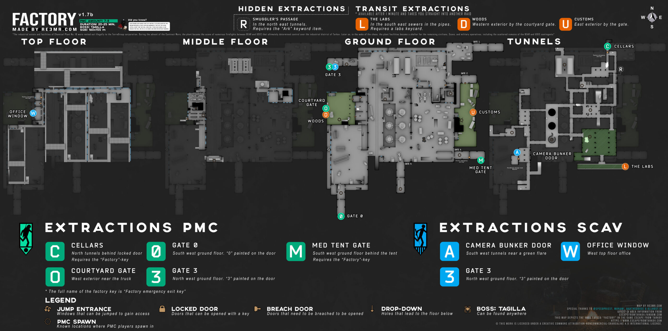 Factory - RE3MR MAPS